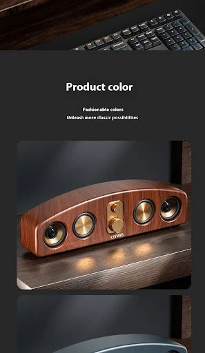 Title 14, Retro Portable Bluetooth Stereo Speaker Experie...