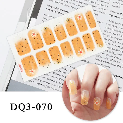 Title 30, Nail Art Color Nail Stickers Simple Fashion. Ea...