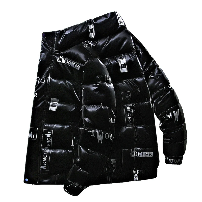 Men's Stand-up Collar Downcotton-padded Jacket Warm Winter Coat Breathable Windproof Comfortable Men's Puffer Jacket for — photo 5