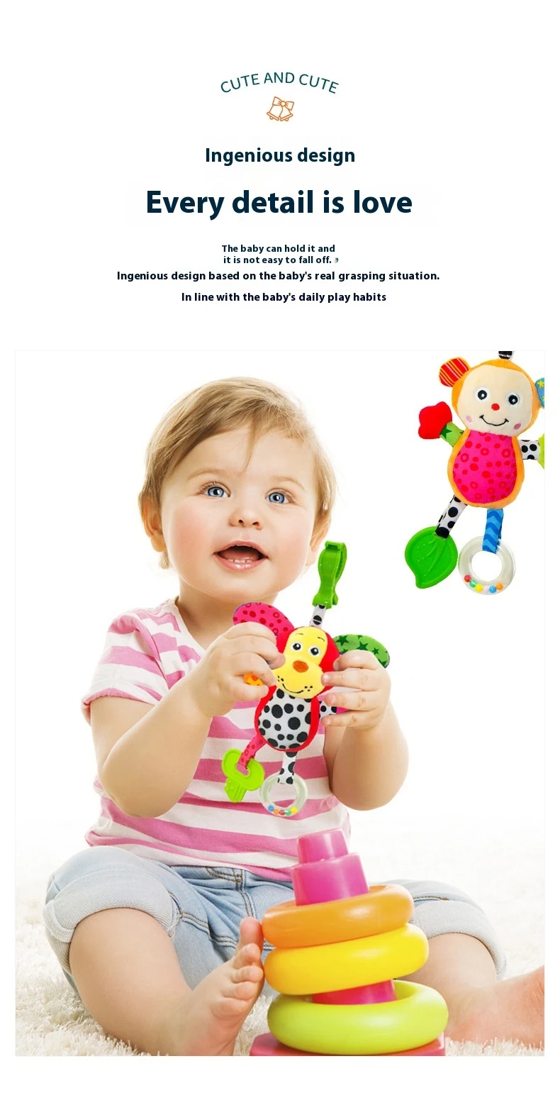 Title 6, Baby Toys Educational Comfort Crib Hanging Baby...
