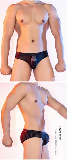 Title 3, Mens Underwear Slim Bag Wrap