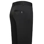 Pantalon de costume d'été grande taille à taille élastique et drapé, pour jeunes et femmes d'âge moyen, élégance et confort. — photo 2