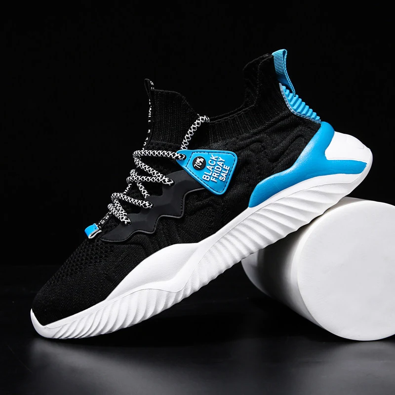 Ademende mesh casual sportschoenen voor hardlopen. Lichtgewicht en comfortabel voor dagelijks gebruik en sportieve activiteiten. — foto 3