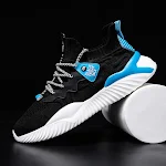 Ademende mesh casual sportschoenen voor hardlopen. Lichtgewicht en comfortabel voor dagelijks gebruik en sportieve activiteiten. — foto 3