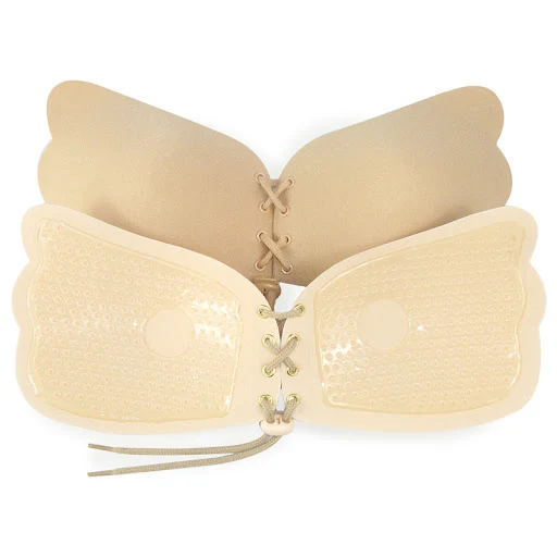 Title 6, Large Size Strapless Adhesive Push Up Bra for W...