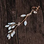 Pendientes de borla de cristal estilo coreano para mujer, elegantes y perfectos para el día a día y el trabajo, ideales para el viajero. — foto 3