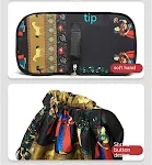 Mochila dobrável de nylon com impressão e grande capacidade para fitness. Armazene tudo com praticidade e leveza. Perfeita para academia e viagens. — foto 4