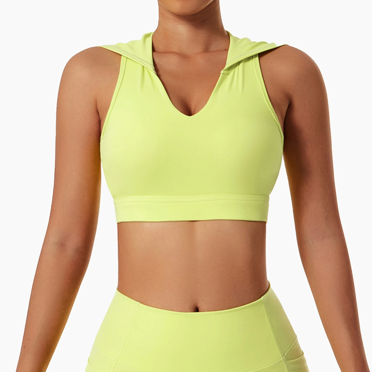 Title 4, Lulu Nude Yoga Schokbestendige Sport BH met rug...