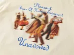 Retro Dancing Crowd Printed Short-sleeved T-shirt Men. Comfortable and stylish vintage tee. Perfect for casual wear, par — photo 6