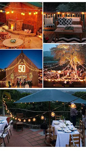 Title 3, Solar Retro Outdoor Camping Atmosphere Hallowee...