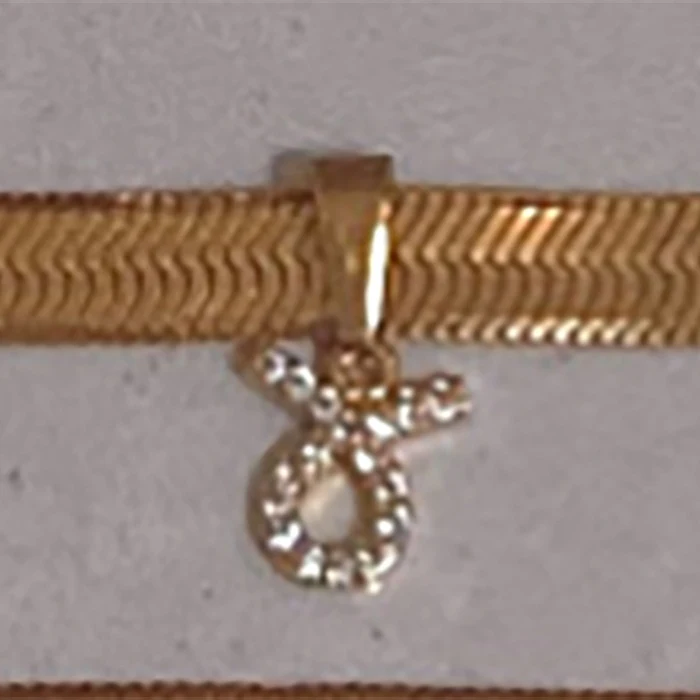 Colar com pingente de folha de constelação de diamantes para grupos pequenos. Design elegante e brilho excepcional. Presente perfeito. — foto 16