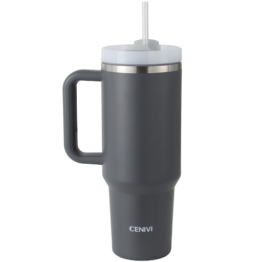 Title 8, Caneca de café com canudo de 40oz com alça, por...