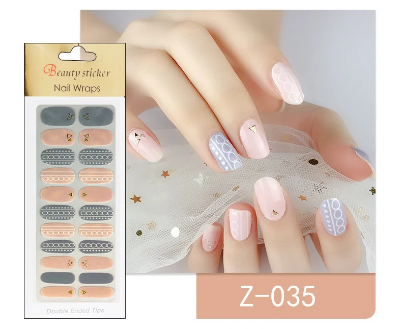 Title 6, High-end nail polish with nail stickers. Perfec...
