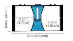 Blue bracket