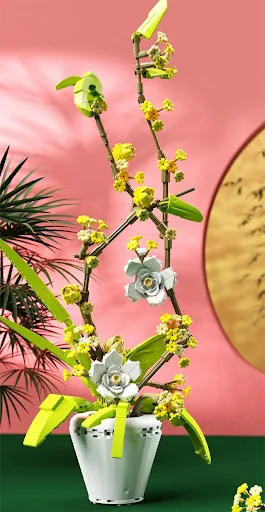 Title 2, Osmanthus Ornaments Building Blocks Toys. Creat...