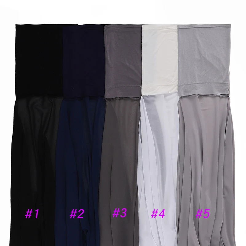 Title 9, Veiled Muslim Ladies Chiffon Turban Scarf Set. ...