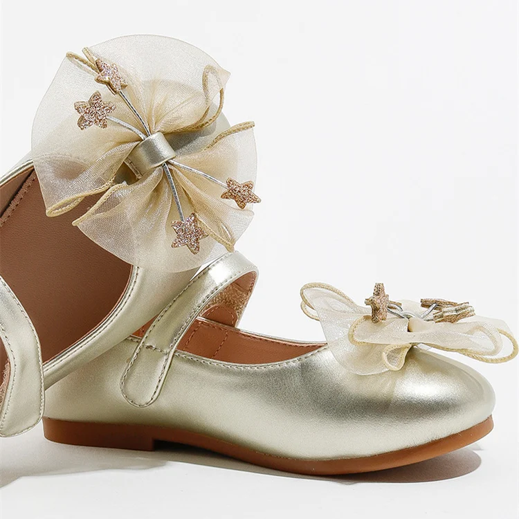 Girls' New Soft Bottom Princess Shoes. Comfortable and stylish footwear for big children. Perfect for special occasions — photo 3