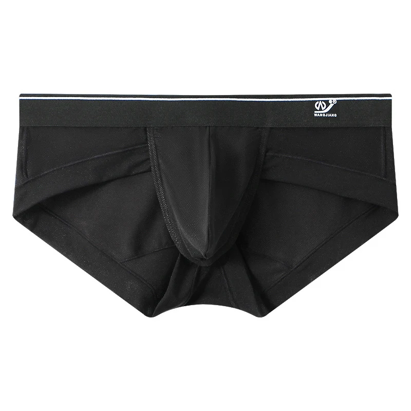 Pantaloncini uomo in seta ghiaccio triangolari Traspiranti e comodi Perfetti per l'estate Tessuto leggero e fresco Goditi il massimo comfort e libertà — foto 5