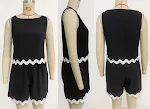 Conjunto de shorts sem mangas de cor sólida, conforto e casualidade. Perfeito para o verão, leve e fácil de usar para um visual descontraído e moderno. — foto 31