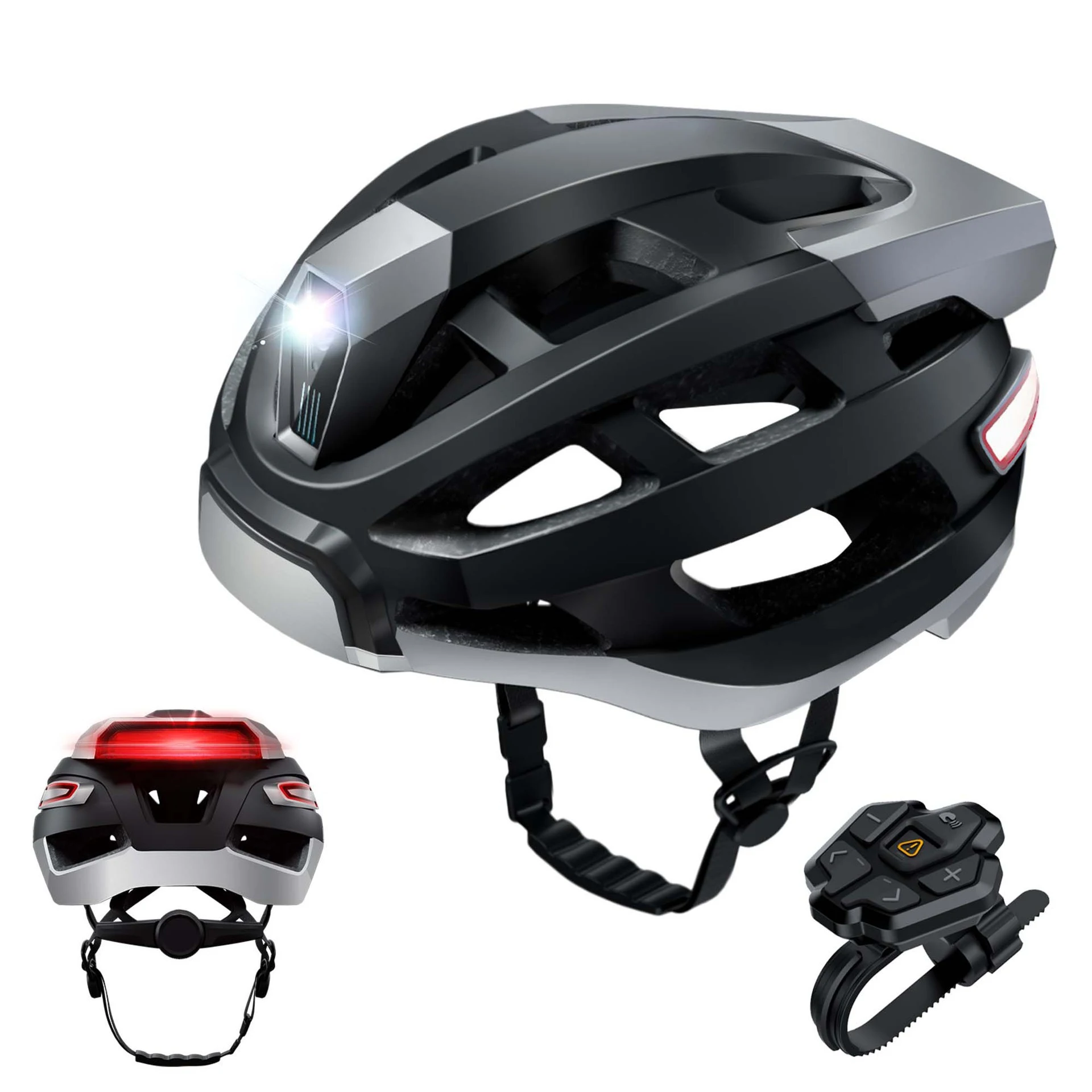 Capacete Integrado de Ciclismo com Luz de Advertência Bluetooth Inteligente Pedale com segurança. Este capacete inovador oferece luz de advertência e conectividade Bluetooth. — foto 17
