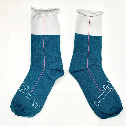 Title 5, Female Cartoon Japanese Crimped Socks