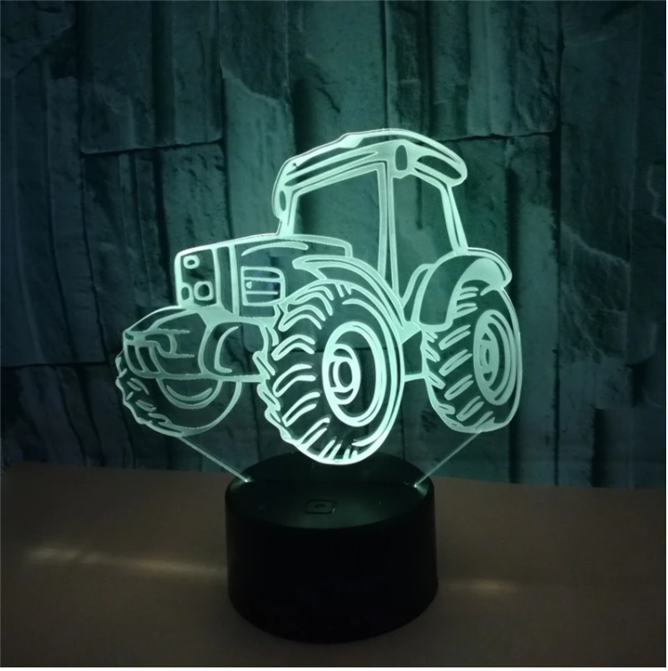 Title 2, Colorful Touch Remote Control LED Visual Light....