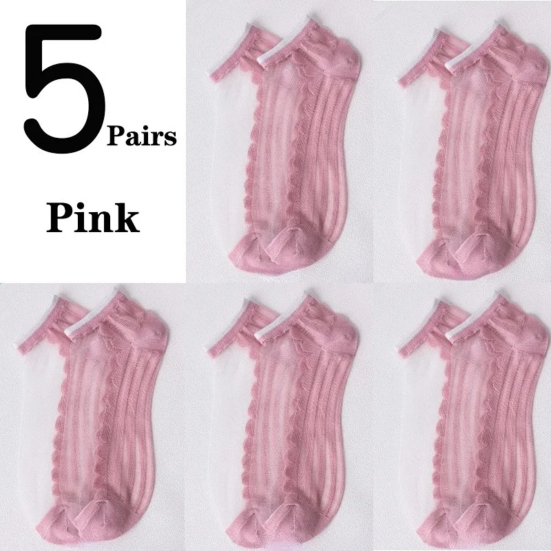 Women's Low-cut Liners, Transparent Spun Glass Thin Socks. Experience invisible comfort and breathability. Perfect for f — photo 33