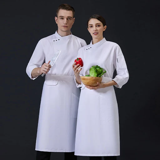 Title 4, Chefs Work Clothes Mens Autumn And Winter Hot...