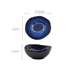 Irregular Creative Special-Shaped Ceramic Deep Bowl, Perfect for Soups, Salads and Pasta, Unique and Stylish Design for — photo 3