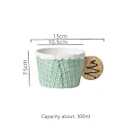 417 Green Round Handle Cup