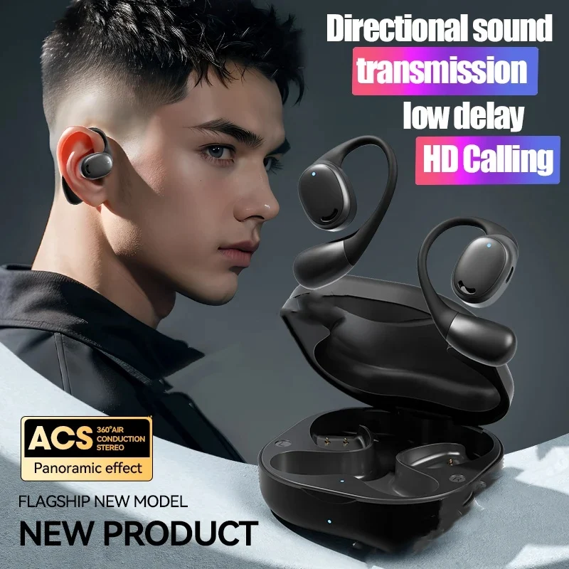 Title 1, Novo Headset Bluetooth Condução Óssea Aberto Nã...