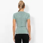 Naadloos vest Vrouwelijke sexy sneldrogende yoga-trainingskleding — foto 1