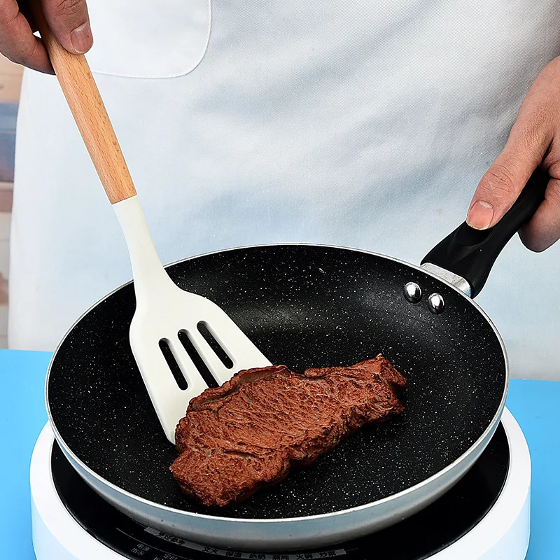 Title 5, Silicone Kitchen Spatula Spoon Cooking Cookware...