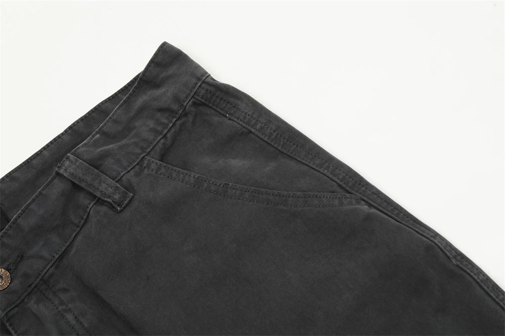 Men's Fashion Casual Straight Trousers Retro Style Comfortable Everyday Wear Versatile Design Classic Look Modern Fit St — photo 11