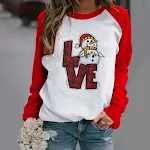 Christmas Top Printed Long Sleeve Women's Clothing Comfortable and stylish festive apparel Perfect for holiday celebrati — photo 4