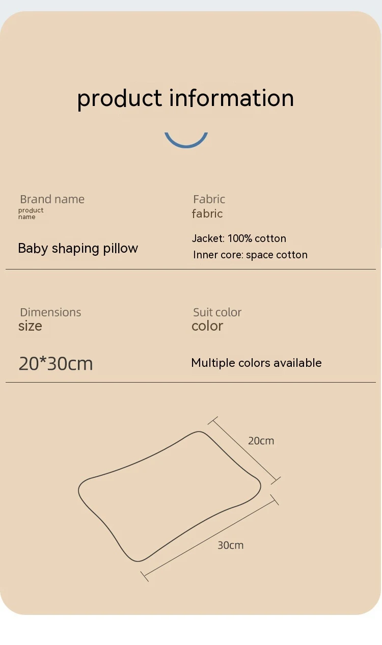 Title 7, Baby Cartoon Supplies Anti-deviation Head Memor...