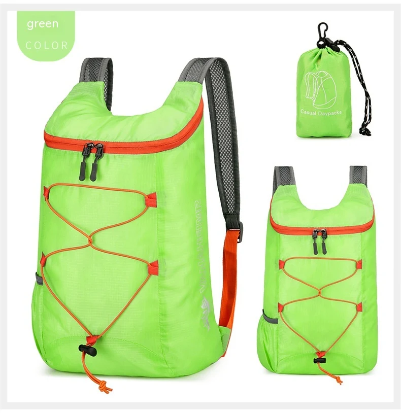 Mochila impermeável para bicicleta, grande capacidade para ciclismo, caminhadas e viagens. Ideal para aventuras ao ar livre. — foto 11