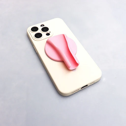 Title 7, Supporto per telefono in silicone a rossetto co...