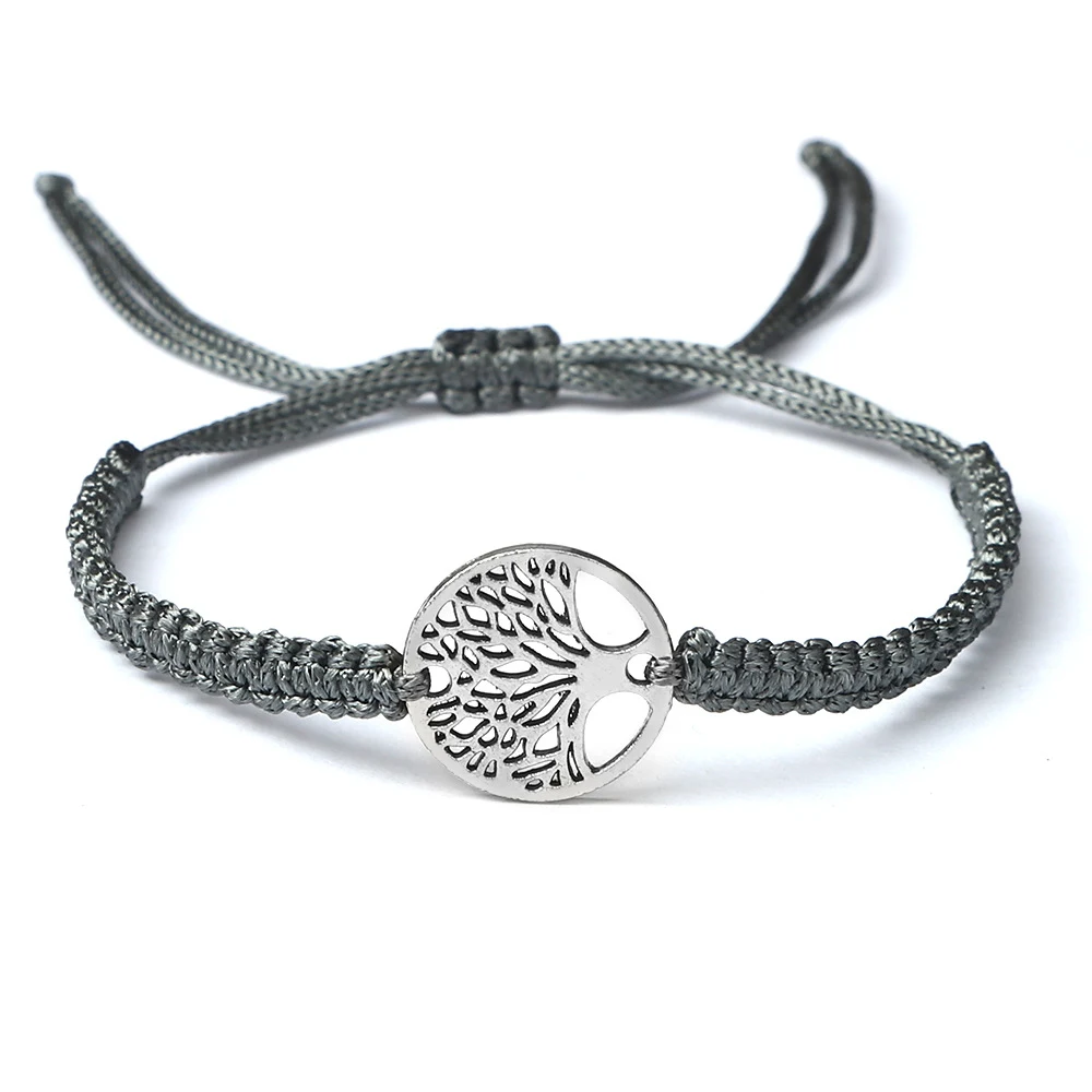 Pulseira de corda colorida simples feita à mão Tecido Pulseira unissex ideal para uso diário ou para presentear um acessório perfeito. — foto 6
