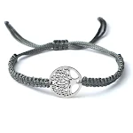 Pulseira de corda colorida simples feita à mão Tecido Pulseira unissex ideal para uso diário ou para presentear um acessório perfeito. — foto 6