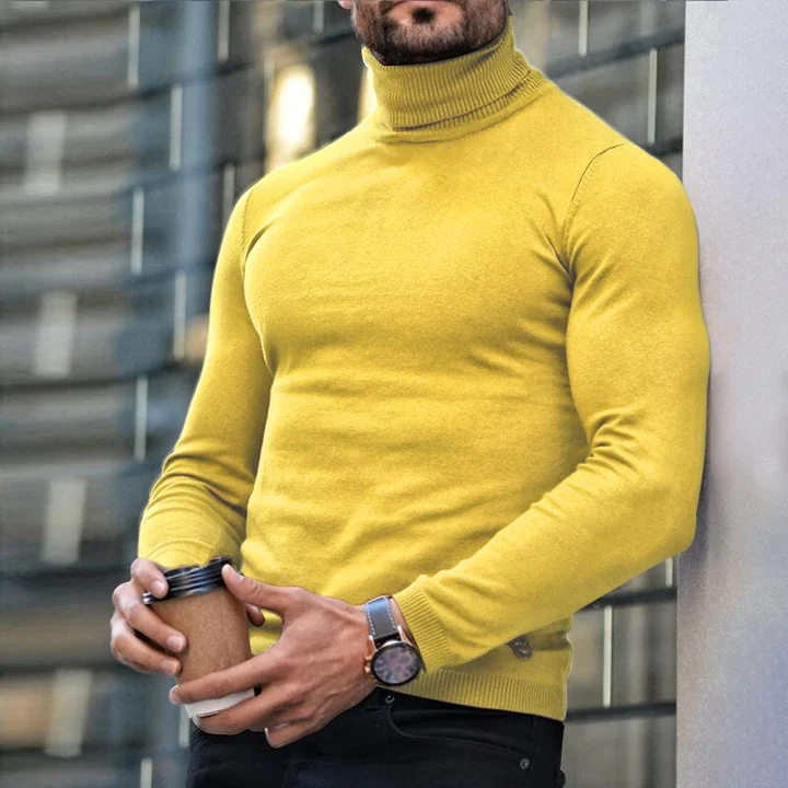 Title 5, Camiseta masculina de manga longa gola alta out...