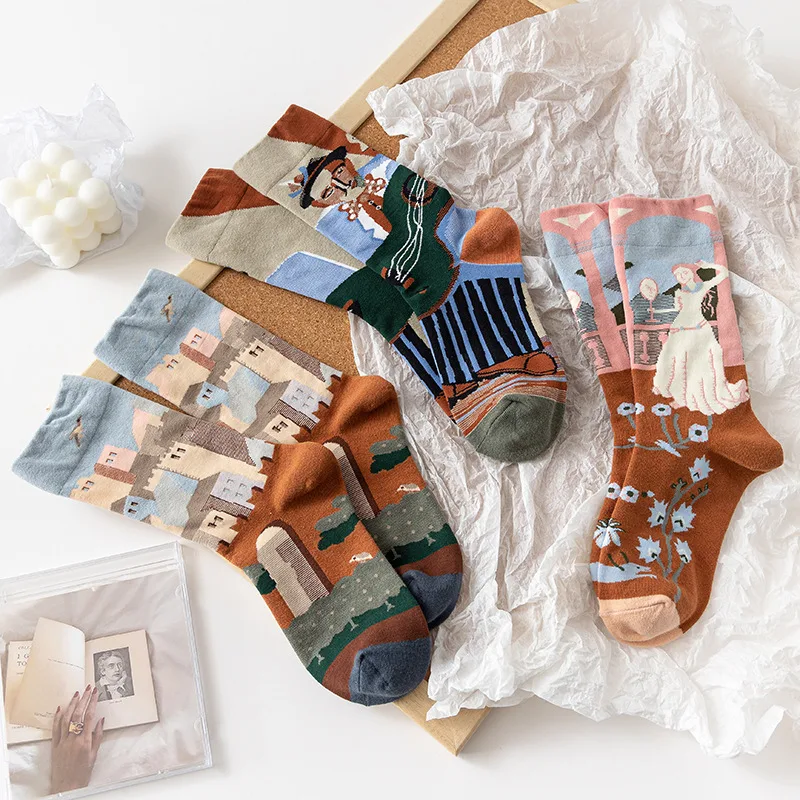 Title 11, Abstract Literary Women Stockings Trend Illustr...