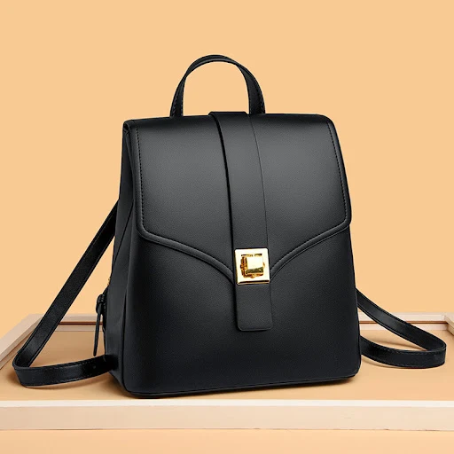 Title 5, Fashionable All-match Anti-theft Lock Womens B...