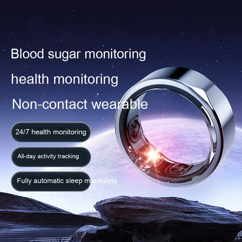 Anel Inteligente de Monitoramento de Saúde do Sono e Glicemia. Acompanhe sua glicose e sono com precisão, promovendo bem-estar e saúde. — foto 8