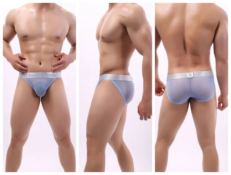 Men's Underwear Fashion Mesh High Fork Shorts Breathable and Stylish Perfect for Workouts and Everyday Wear Comfortable — photo 6