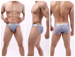 Men's Underwear Fashion Mesh High Fork Shorts Breathable and Stylish Perfect for Workouts and Everyday Wear Comfortable — photo 6