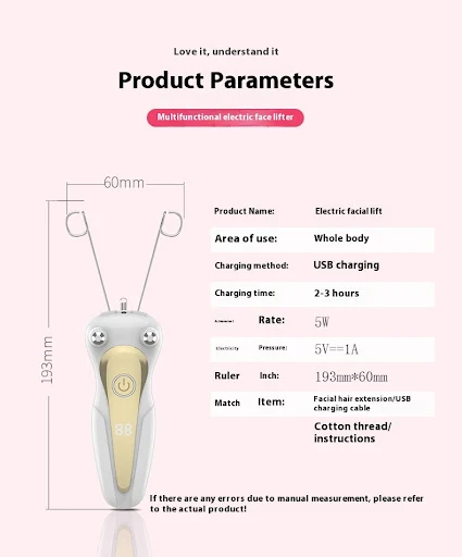 Title 5, Roll Surface Device Face Grinder Hair Remover D...