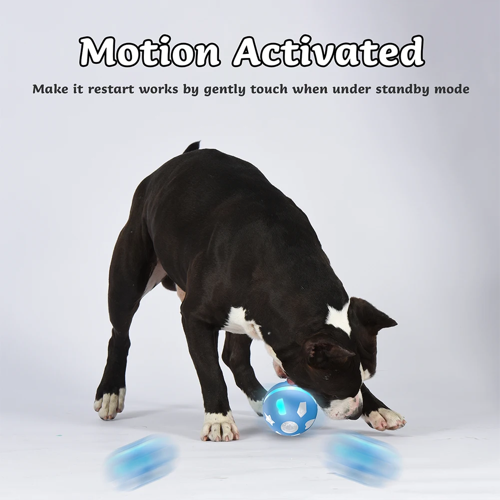 Smart Electric Dog Cat Toy Smart Ball for Small Pets. Automatic Teaser for Exercise and Entertainment. Keeps your pet ac — photo 3
