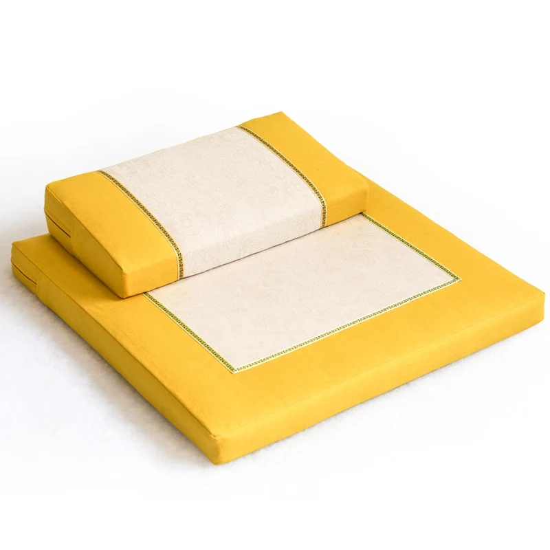Futon de Meditação Zen Espesso e Elástico com Flocos de Coco para Acolchoamento e Suporte Superior, Ideal para Sessões de Meditação Prolongadas — foto 11