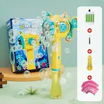 Máquina de Bolhas de Personalidade Fashion Brinquedos Soprador de Bolhas Criativo para Crianças Diversão ao Ar Livre Presentes de Aniversário — foto 9